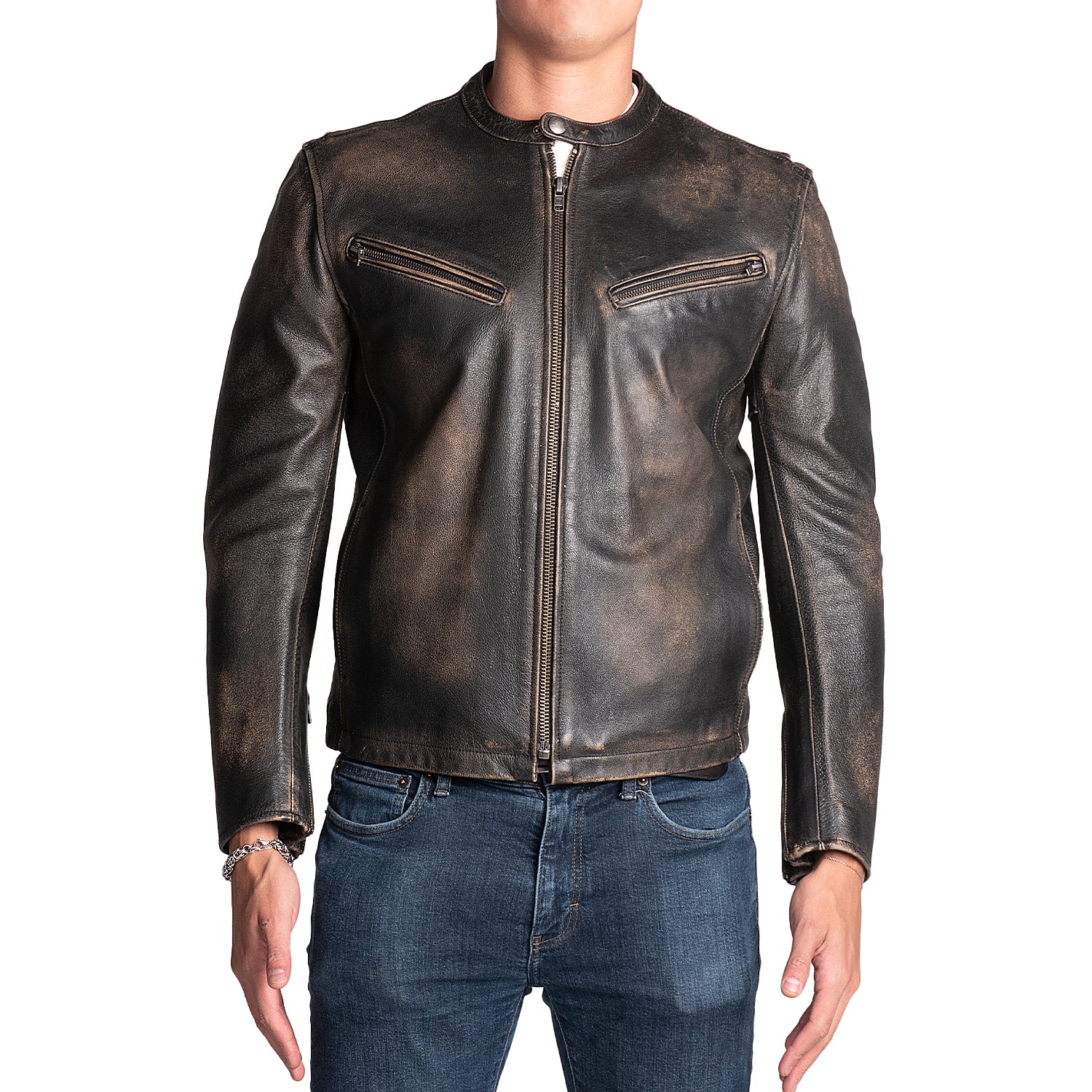 Frye Man Racer Brown