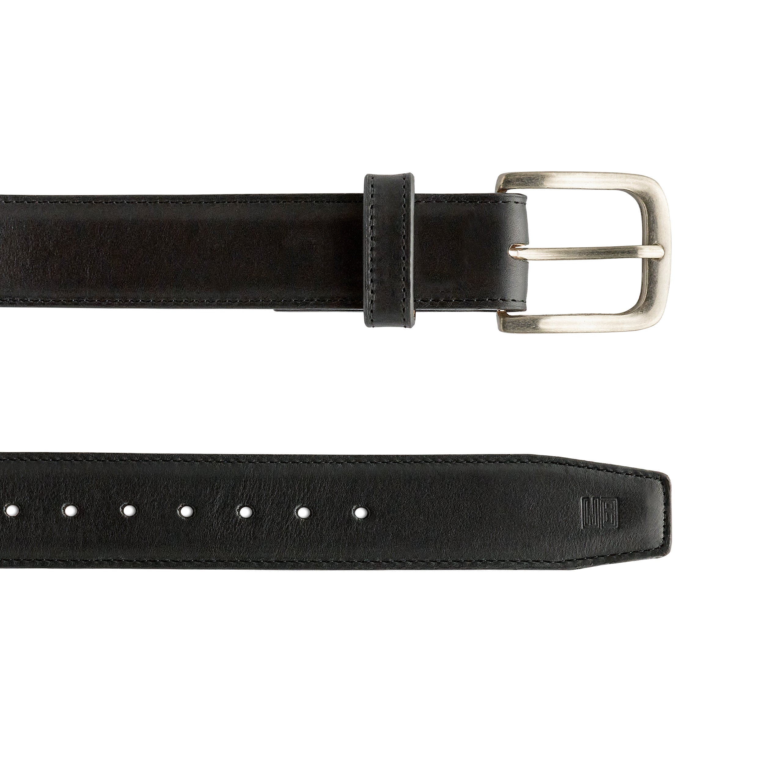 Cinturón piel de bovino negro